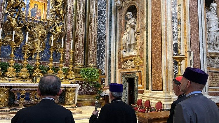 La visita a Santa Maria Maggiore e la preghiera dinanzi alla Salus Populi Romani