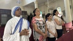 Mitglieder der Gemeinde in Gaza