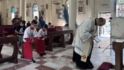 Eine Messe in Gaza-Stadt - diese und die übrigen Aufnahmen dieses Artikels sind vom September letzten Jahres