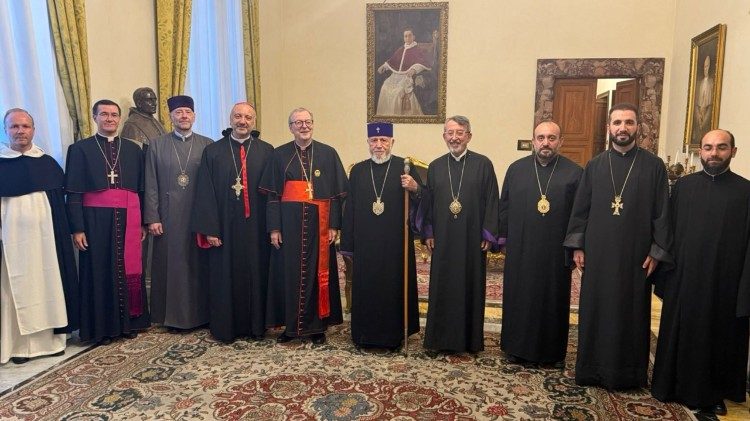 Catholicos Karekin II at the Dicastery for Eastern Churches