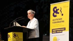 Irme Stetter-Karp Präsidentin des Deutschen Vereins für öffentliche und private Fürsorge e.V. und des ZdK, beim Deutschen Fürsorgetag (16.-18.9.2025)