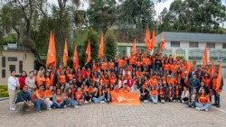 Con el lema “Portadores de la esperanza que no defrauda”, 150 voluntarios de 21 ciudades del Ecuador participan en misión