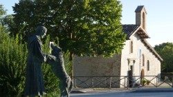 Sv. František s vlkem v Gubbiu