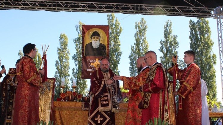 Blagdan prijenosa moći sv. Šarbela u Križevcima (Foto: Nikola Zastrižni)