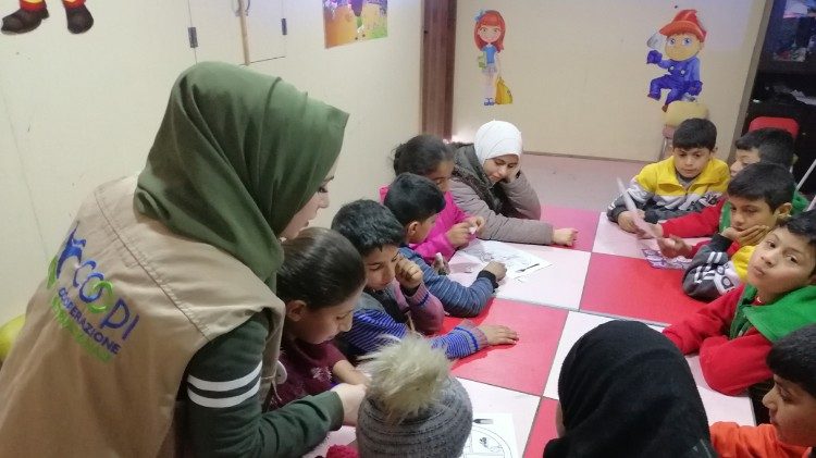 Attività nelle scuole siriane