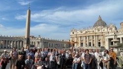 Pielgrzymi z parafii MB Saletyńskiej w Warszawie