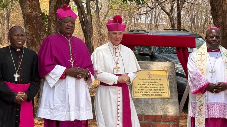 Mons. Gian Luca Perici, Nuncio Apostólico en Zambia y Malawi.