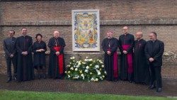 2025.09.24 GIRDINI VATICANI - IMAGINE - MADONA DEL PILAR – SPGAGNA