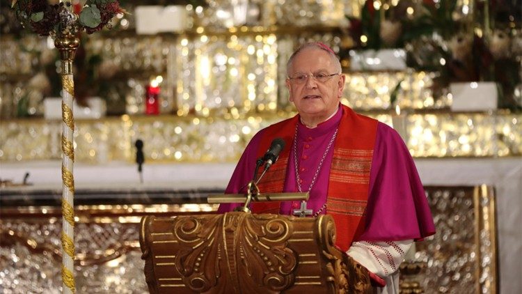 Bonifatiusvesper im Dom zu Fulda bei der Herbst-Vollversammlung (22.–25. September 2025) mit Predigt von Bischof Heinrich Timmerevers (Dresden-Meißen) am 24. September 2025