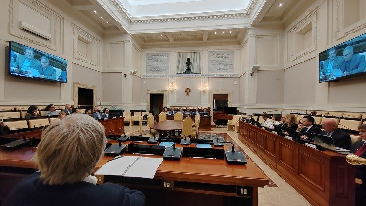 I lavori del convegno alla Casina Pio IV