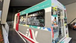 Il “Vagone Scuola” nella stazione di Napoli Porta Nolana