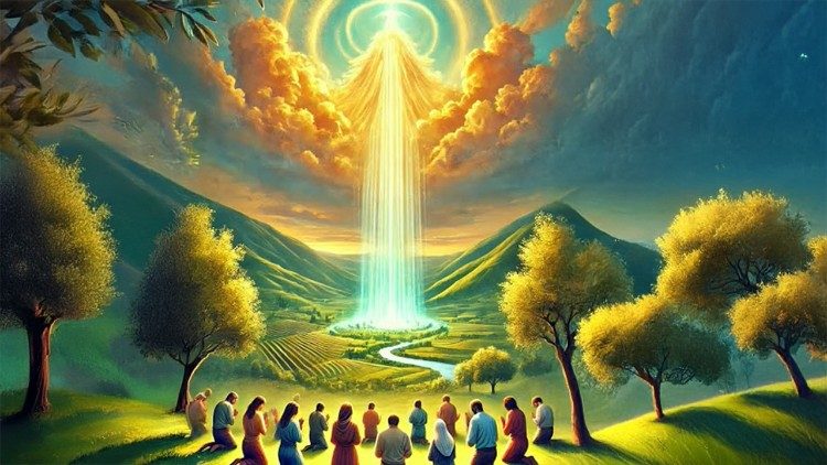 பூமியில் இறங்கும் கடவுளின் அருள்