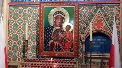 Ikona Jasnogórska w Polskiej Kaplicy, 2018 (© Polskifr.fr)