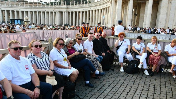 Pielgrzymi z diecezji drohiczyńskiej w Rzymie