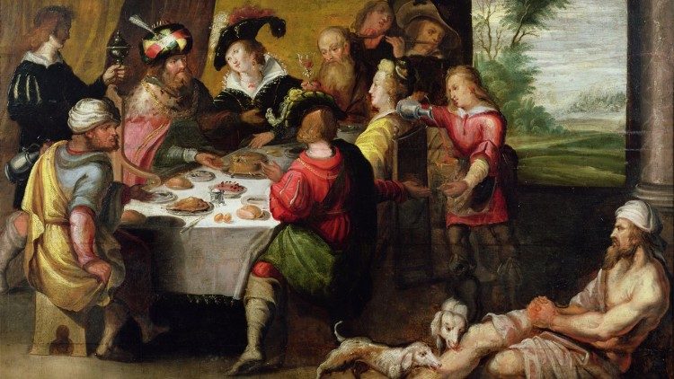 "Sinko! Sjeti se da si za života primio dobra svoja, a tako i Lazar zla. Sada se on ovdje tješi, a ti se mučiš."