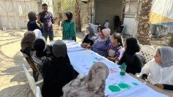 CNEWA Gaza children mothers near east council churches