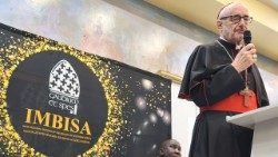 Cardeal Michael Czerny durante a Assembleia Plenária da IMBISA, em Eswatini