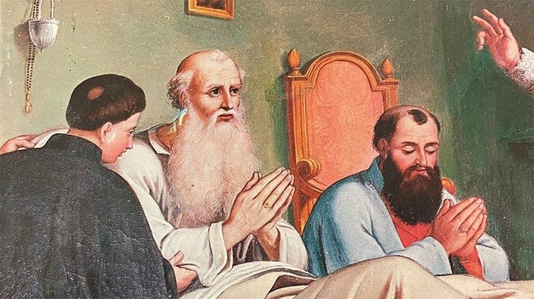 2025.09.28 Il Patriarca Apraham Ardzivian, Fondatore dell'Istituto Patriarcale di Bzommar