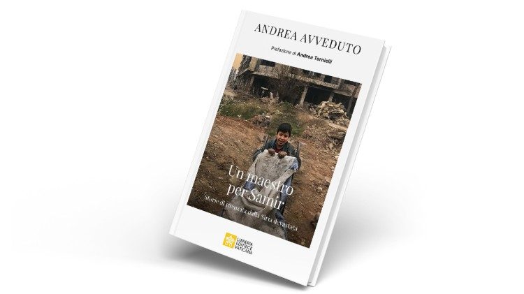 La copertina del libro LEV "Un maestro per Samir" del giornalista Andrea Avveduto