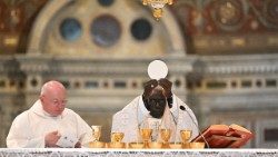 Msza św. pod przewodnictwem kard. Roberta Saraha (ks. Marek Weresa)