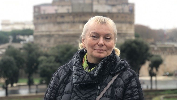 Nelia Kukovalska, Direktorin der Sophienkathedrale in Kyiv