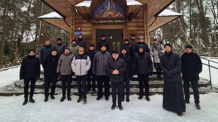 Uczestnicy zwiedzali drohiczyńskie świątynie