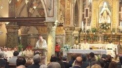 2026.02.08 Kardinali  Pietro Parolin katika Madhabahu ya Monte Berico huko Vicenza.