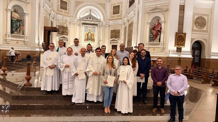 Missa de encerramento do Curso na Catedral Metropolitana de Porto Alegre em 2025