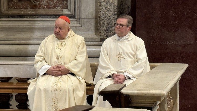 Mszę św. koncelebrowali m.in. kard. Stanisław Dziwisz i ks. prałat Paweł Ptasznik 