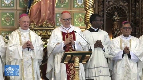 Czerny b&iacute;boros szentmis&eacute;t mutatott be a Betegek vil&aacute;gnapj&aacute;n Chiclay&oacute;ban, Peruban