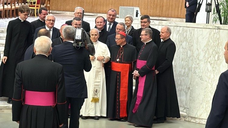 Spotkanie Rady Administracyjnej z Papieżem Leonem XIV