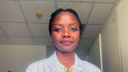 Miché Zanina, médecin au centre hospitalier universitaire du cinquantenaire à Kinshasa. 