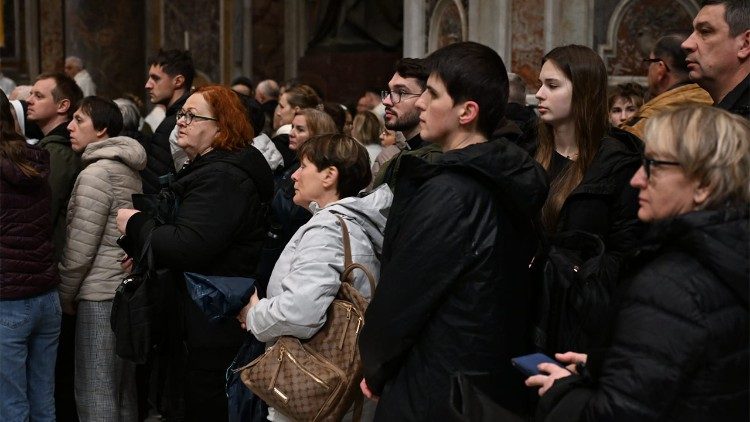 Uczestnicy czwartkowej Mszy św.
