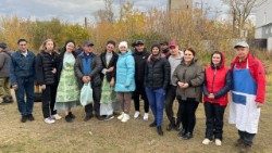 A equipe ecumênica do Projeto “Mobile Feeding Stations” 