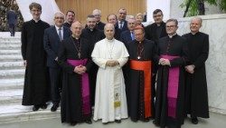 Spotkanie Rady Administracyjnej Watykańskiej Fundacji Jana Pawła II z Papieżem Leonem XIV