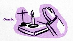 Veja como intensificar sua vida de oração nestes quarenta dias de retiro espiritual (Arte: Phillip Pereira | @phillippereira_ ).  