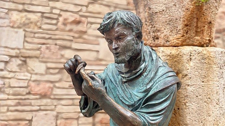 Franz von Assisi (* 1181 oder 1182 in Assisi, † 3. Oktober 1226 in Portiuncula bei Assisi)