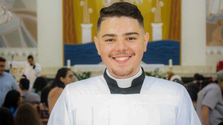 Jo&atilde;o Pedro seminarista da Diocese de S&atilde;o Miguel Paulista (SP). (Foto: arquivo pessoal)