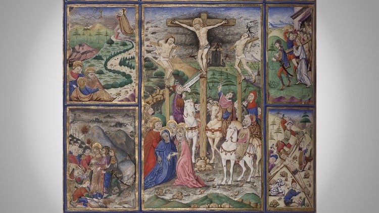 Psalter, Vat. lat. 3467 Neapel, 15. Jhd.  (mm 268x163; ff. 185) &copy; Apostolische Vatikanische Bibliothek