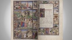 Psalter, Vat. lat. 3467 Neapel, 15. Jhd. (mm 268x163; ff. 185)© Vatikanische Apostolische Bibliothek