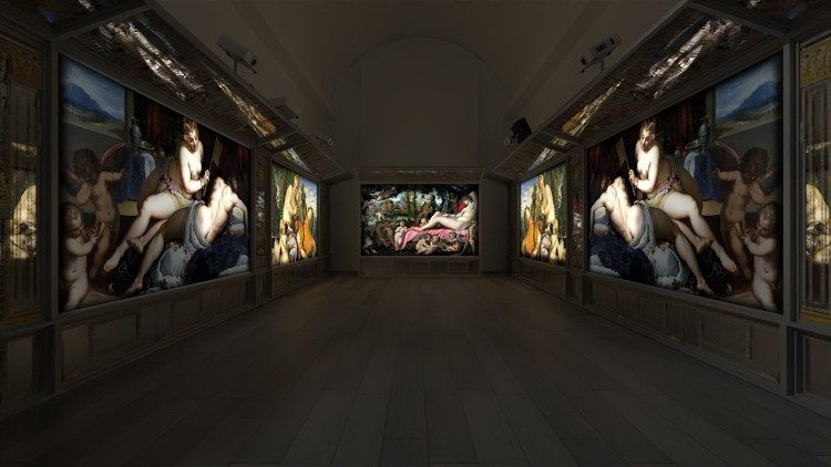 Videoinstallazione dedicata alle Favole della Galeria di Giovan Battista Marino