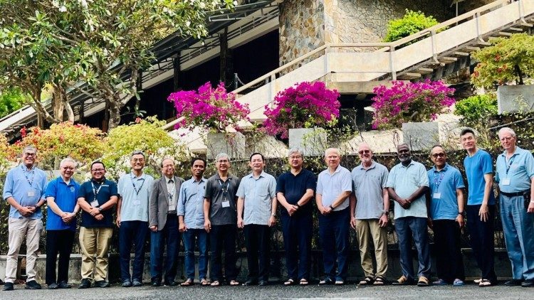 Members of the Jesuit Conference of Asia Pacific gather in Vung Tau, a coastal city near Ho Chi Minh City, during their annual assembly of major superiors. Photo: Fr. Girish Santiago, SJ
