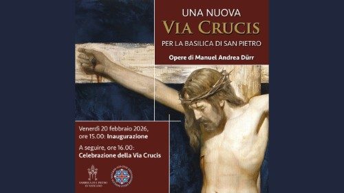 En la Bas&iacute;lica de San Pedro, inauguraci&oacute;n del nuevo V&iacute;a Crucis