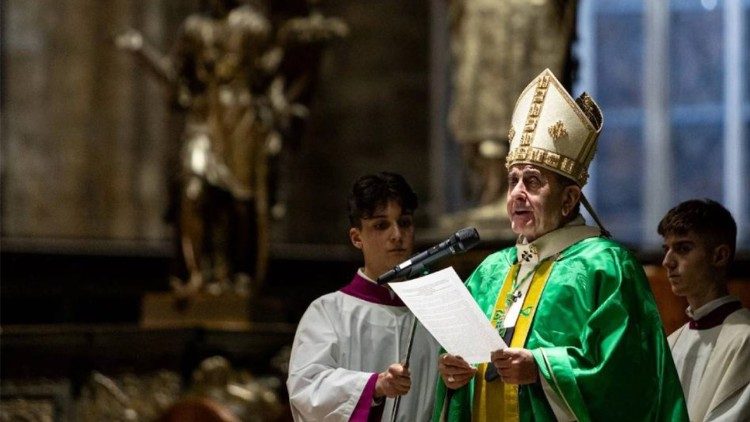 Monsignor Mario Enrico Delpini, arcivescovo metropolita di Milano