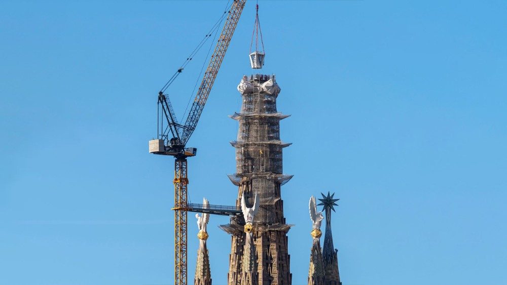 2026.02.21 Immagini inaugurazione Torre di Gesù, Sagrada Familia, Barcellona