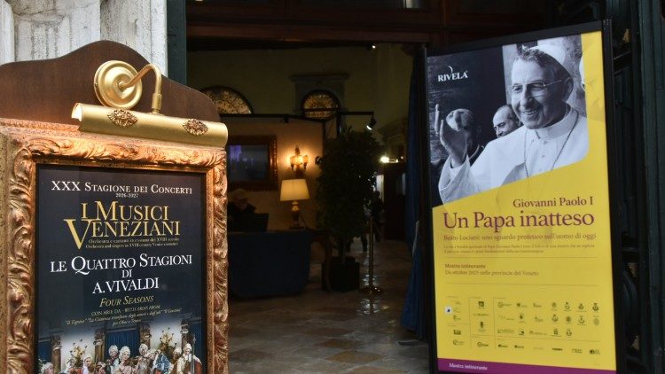 A exposi&ccedil;&atilde;o em Veneza, na It&aacute;lia