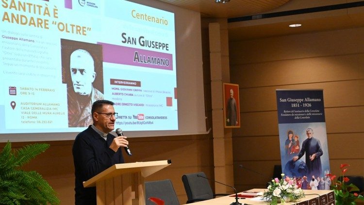 Col&oacute;quio na Casa General&iacute;cia dos Mission&aacute;rios da Consolata (Roma) pelo centen&aacute;rio da morte de S&atilde;o Giuseppe Allamno