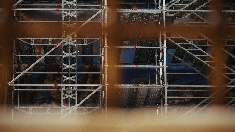  Mantenimiento extraordinario del Juicio Final (&copy; Direcci&oacute;n de Museos y Patrimonio Cultural de la Gobernaci&oacute;n)