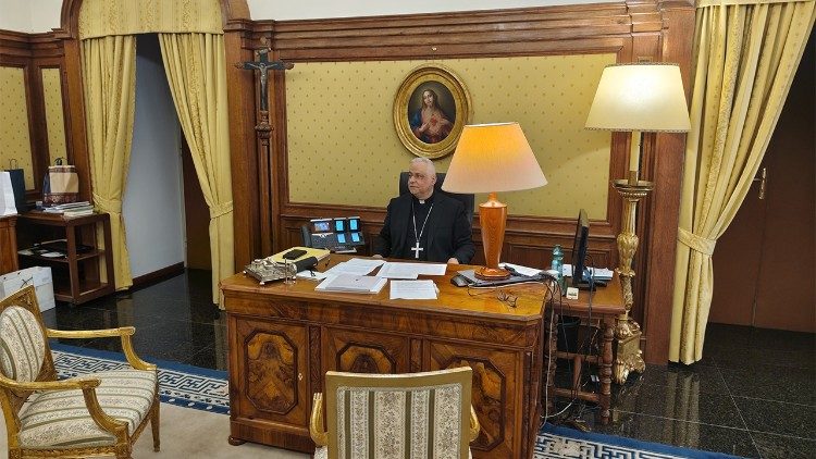 L'arcivescovo Gian Franco Saba, Ordinario militare per l'Italia