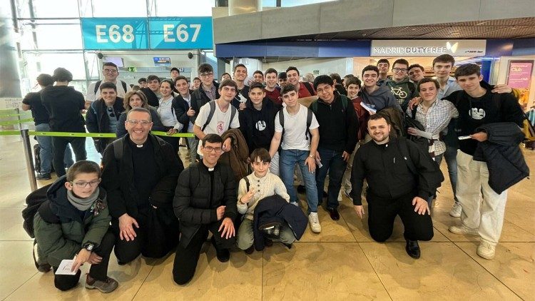 Seminaristas espa&ntilde;oles peregrinan a Roma